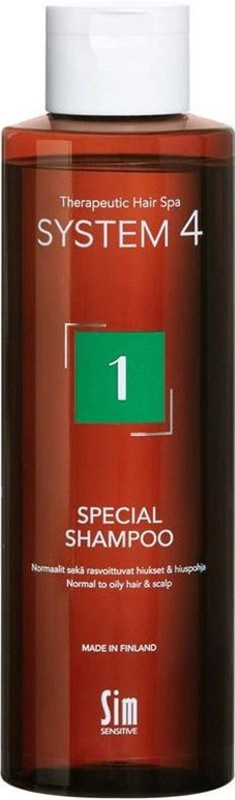 Шампунь для схильної до жирності шкіри Sensitive Special Shampoo №1 System 4, 250 мл  Фото 2 