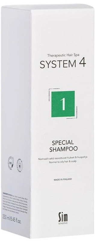 Шампунь для схильної до жирності шкіри Sensitive Special Shampoo №1 System 4, 250 мл  Фото 3 