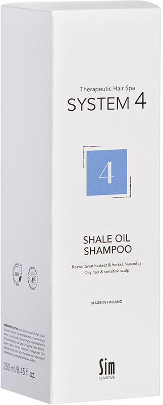 Шампунь для жирної і чутливої шкіри голови Shale Oil Shampoo №4 System 4, 250 мл  Фото 2 