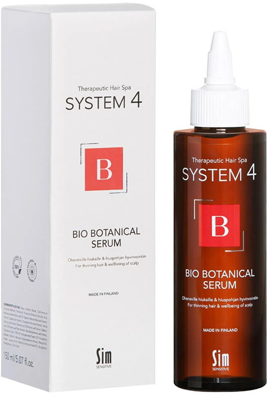 Сироватка біо-ботанічна для росту волосся Bio Botanical Serum System 4, 150 мл на beauty-prof.com Сироватка біо-ботанічна для росту волосся Bio Botanical Serum System 4, 150 мл