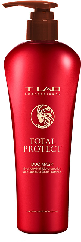 Маска для длительного сохранения цвета волос Total Protect Duo Mask T-LAB Professional, 300 мл