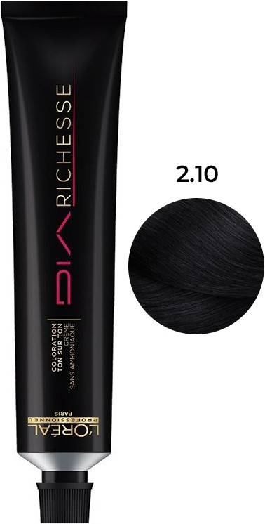 Крем-краска для волос DIA Richesse № 2.10 L’Oreal Professionnel Paris, 50 мл