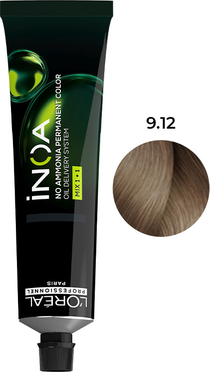 Крем-краска для волос Inoa № 9.12 L’Oreal Professionnel Paris, 60 мл