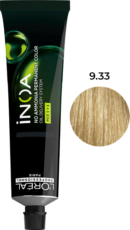 Крем-краска для волос Inoa № 9.33 L’Oreal Professionnel Paris, 60 мл