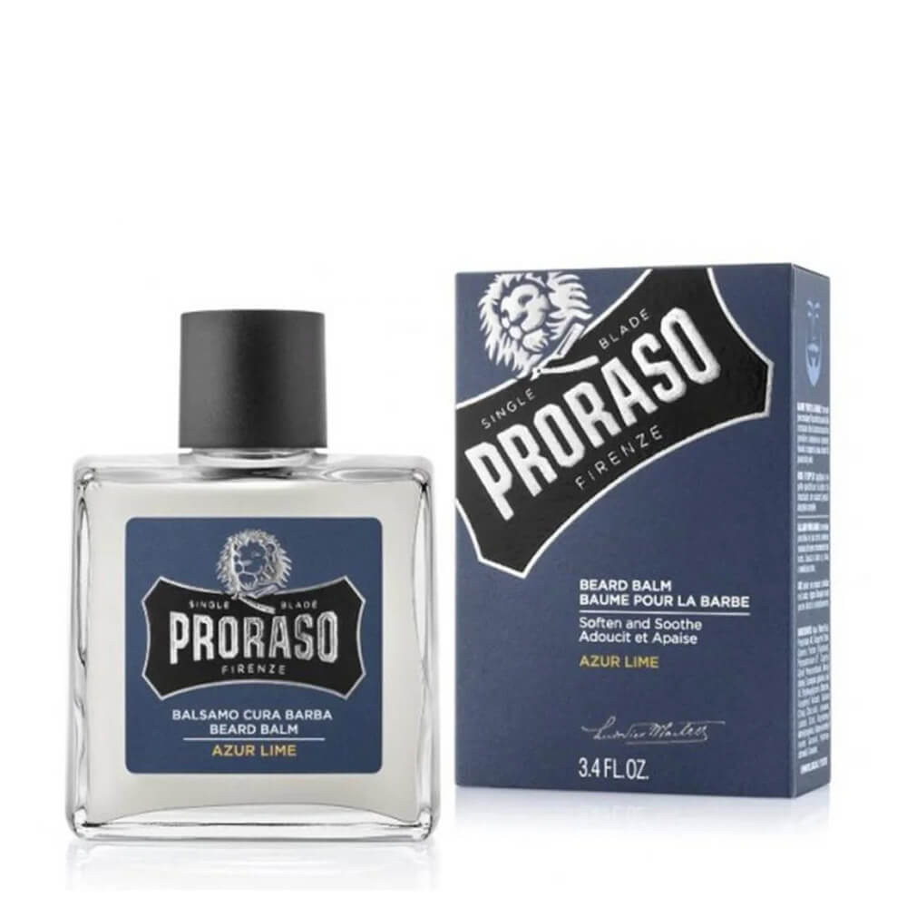 Бальзам для ухода за бородой Beard Balm Azur Laime, 400730, 100 мл Proraso