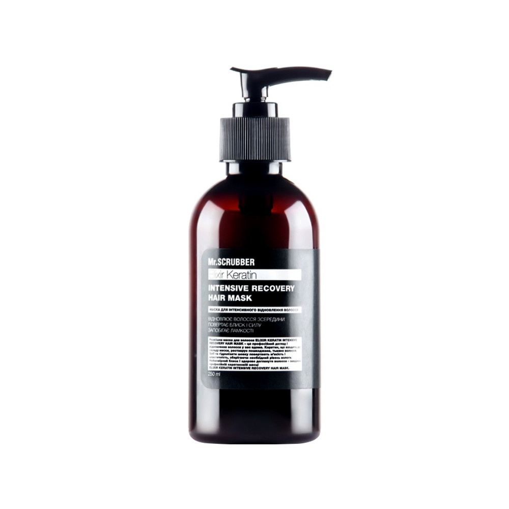 Маска для відновлення волосся Elixir Keratin Mr.Scrubber, 250 мл
