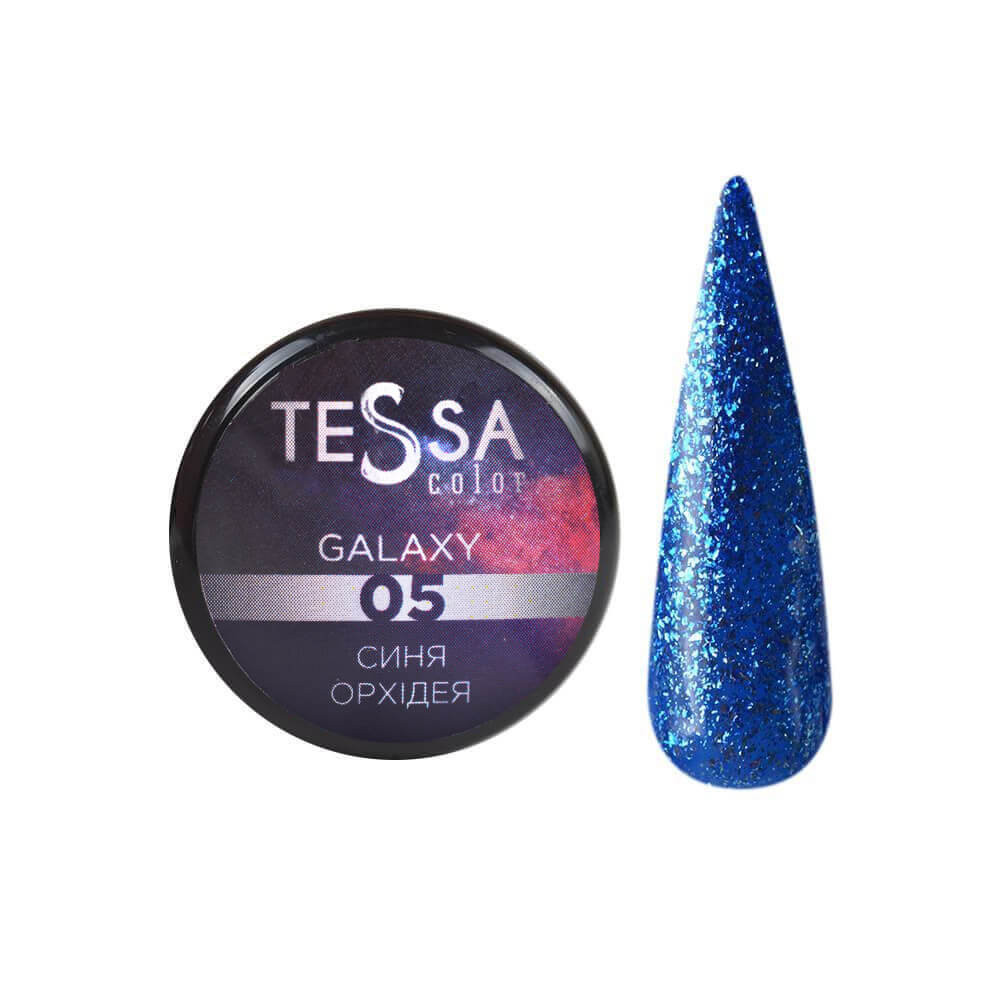 Гель-лак Galaxy 05 Синя орхідея TESSA 5 мл