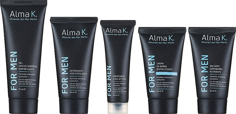 Набір для чоловіків Restore Essentials Alma K, (75мл/50мл/30мл/40мл/40мл) 