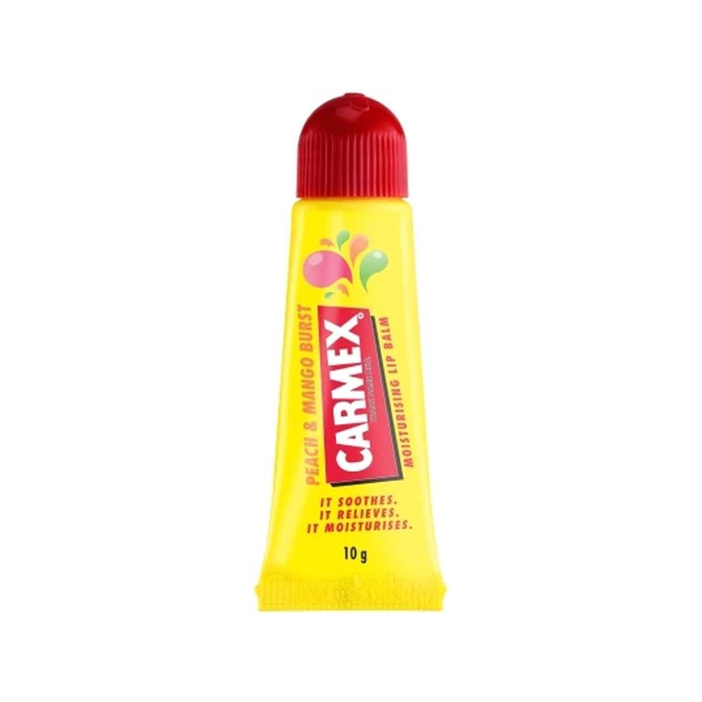 Бальзам для губ со вкусом персика и манго Carmex, 10 гр