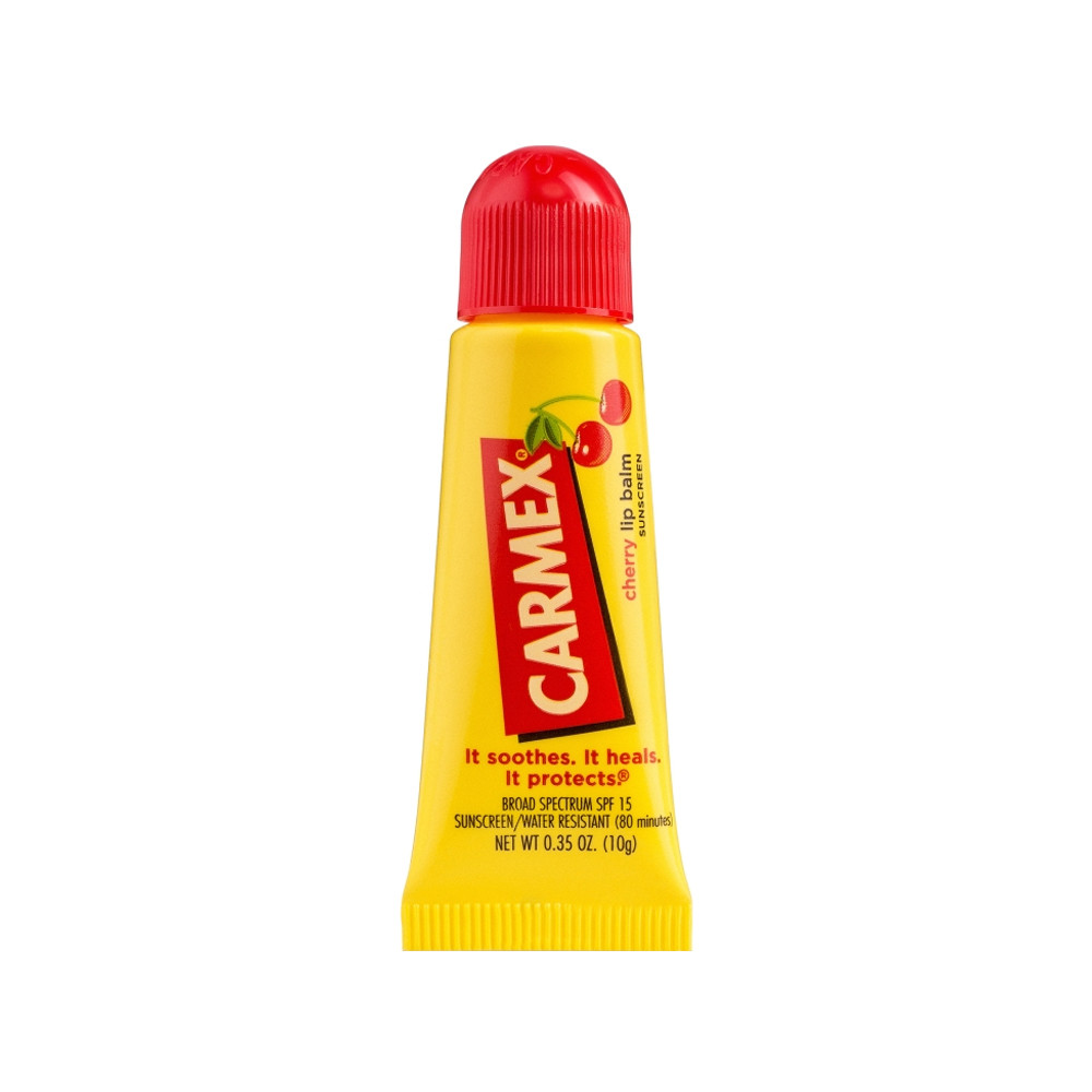 Бальзам для губ лечебный с вишнёвым вкусом Daily Care Lip Balm SPF 15 Cherry Tube Carmex, 10 гр