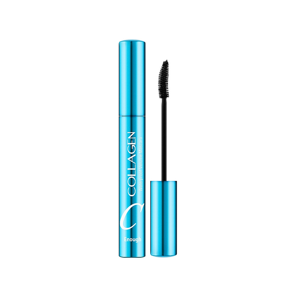 Туш для вій з колагеном Collagen Waterproof Volume Mascara Enough, 9 мл  Фото 2 