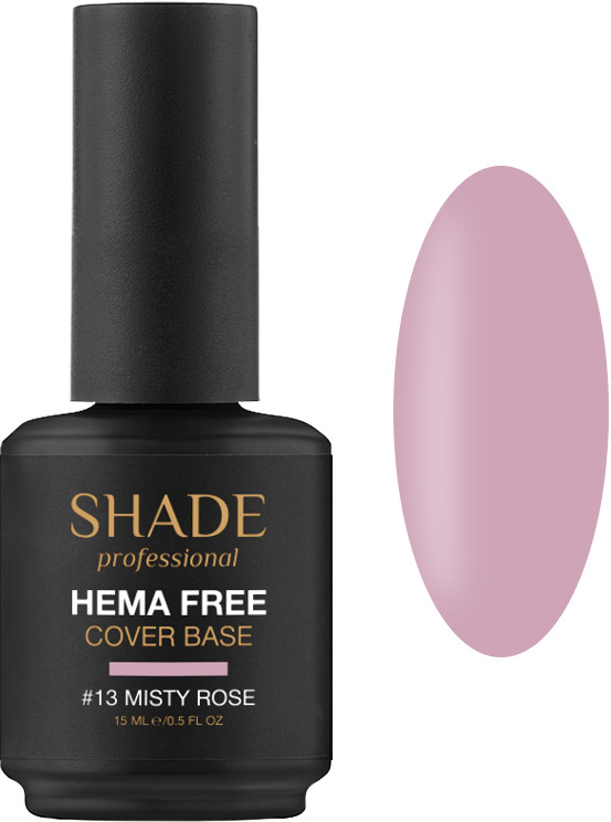 База для ногтей cover Hema Free №13 Misty rose Shade15 мл