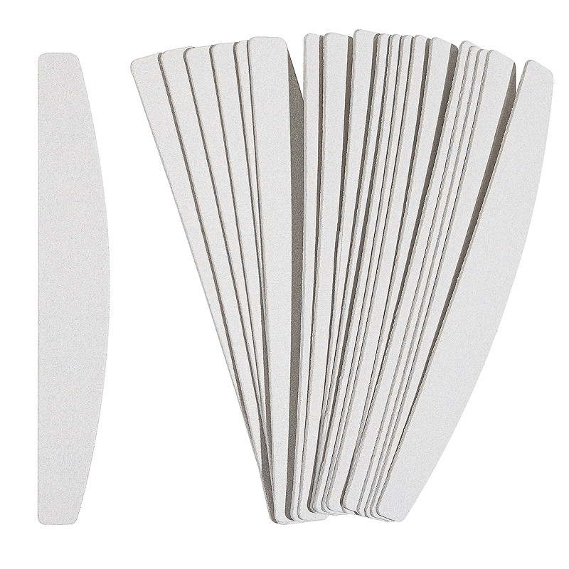 Файли на піні Півмісяць 162*24 мм -180 гріт Wonderfile, 50 шт/уп на beauty-prof.com Фото 2 Файли на піні Півмісяць 162*24 мм -180 гріт Wonderfile, 50 шт/уп Фото 2