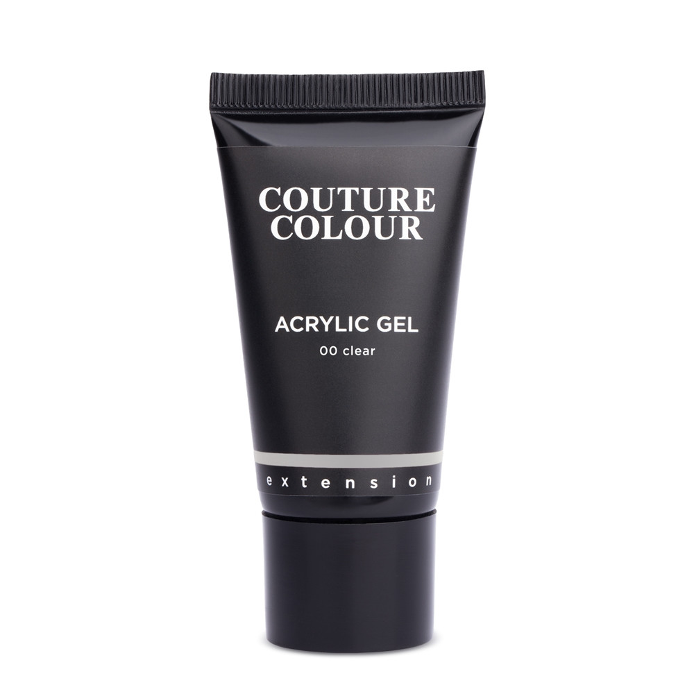 Акрил-гель Couture Colour Acrylic Gel прозорий, 30 мл