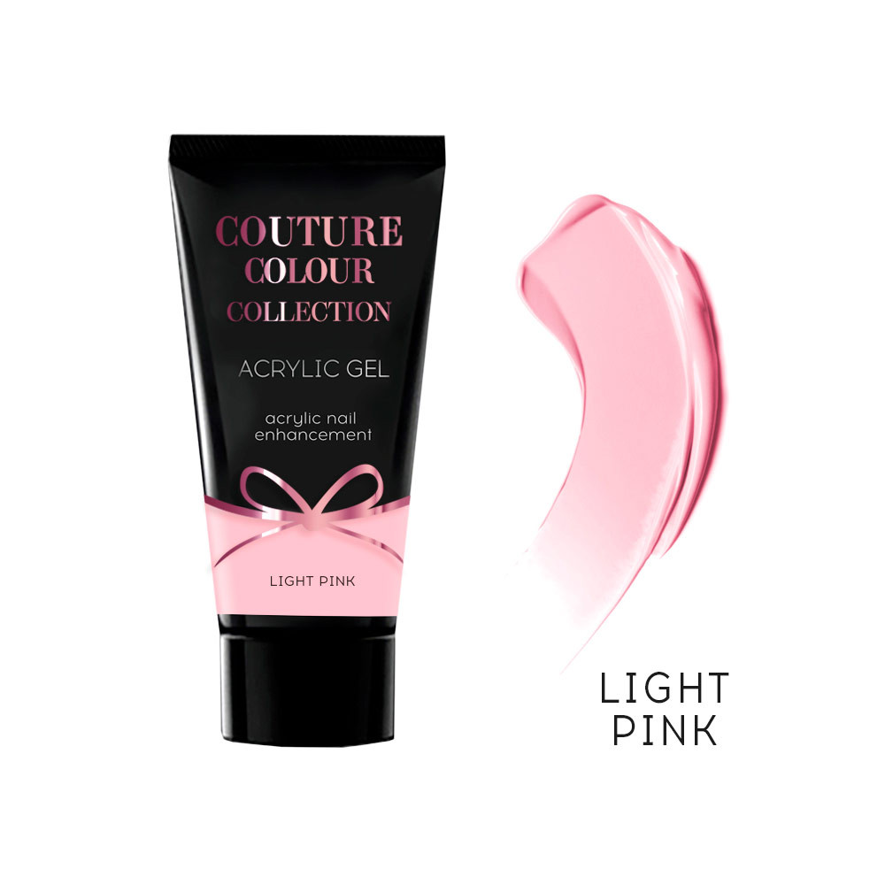 Акрил-гель Couture Colour Acrylic Gel блідо-рожевий, 30 мл Фото 2