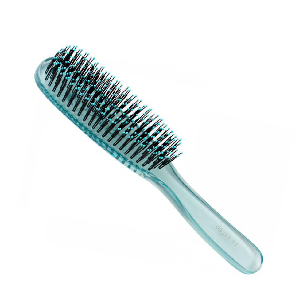 Щетка массажная Cristal голубая Hairway*