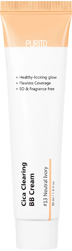 ВВ крем з екстрактом центелли Purito Cica Clearing BB Cream (№13 Neutral Ivory), 30 мл