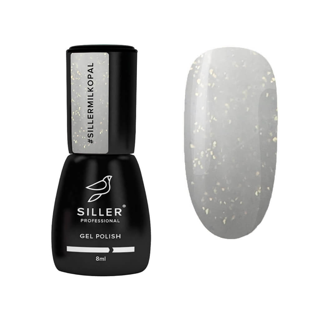Основа под гель-лак Opal Milky Base Siller Cover, 8 мл