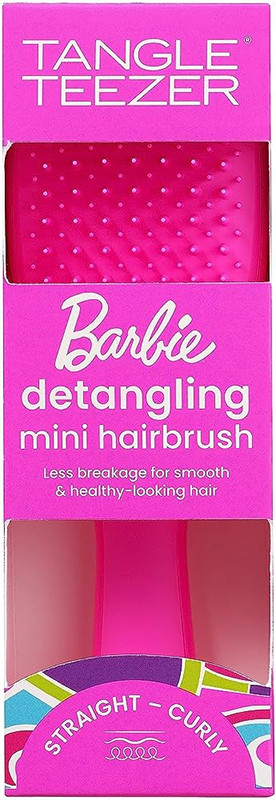 Щетка для волос The Wet Detangler Mini Dopamine Pink Tangle Teezer&Barbie Фото 3