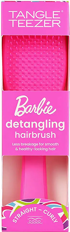 Щетка для волос The Wet Detangler Dopamine Pink  Tangle Teezer&Barbie  Фото 3 