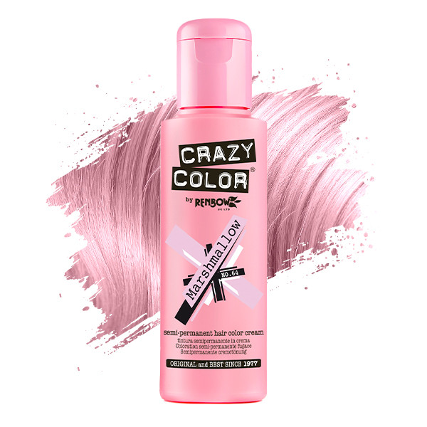 Тінт-фарба для волосся №64 маршмеллоу Crazy Color, 100 мл