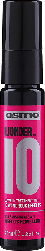Разглаживающий несмываемый кератиновый спрей для волос Wonder 10 OSMO, 25 мл