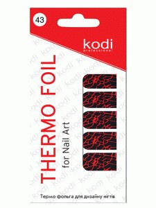 Термо-фольга для дизайна ногтей №43 Kodi