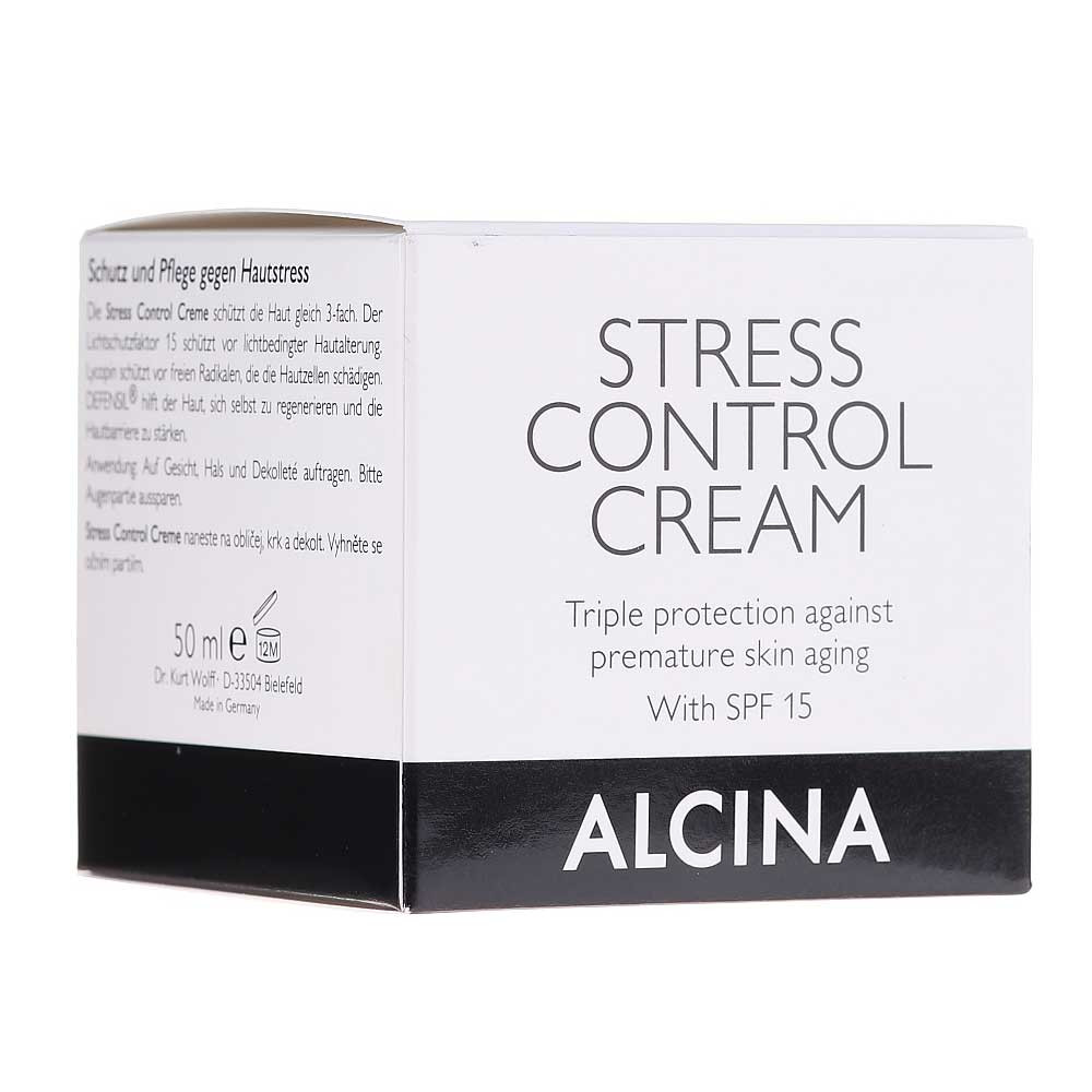 Крем для лица Стресс Контрол ВС Stress Control Crème Alcina, 50 мл  Фото 3 