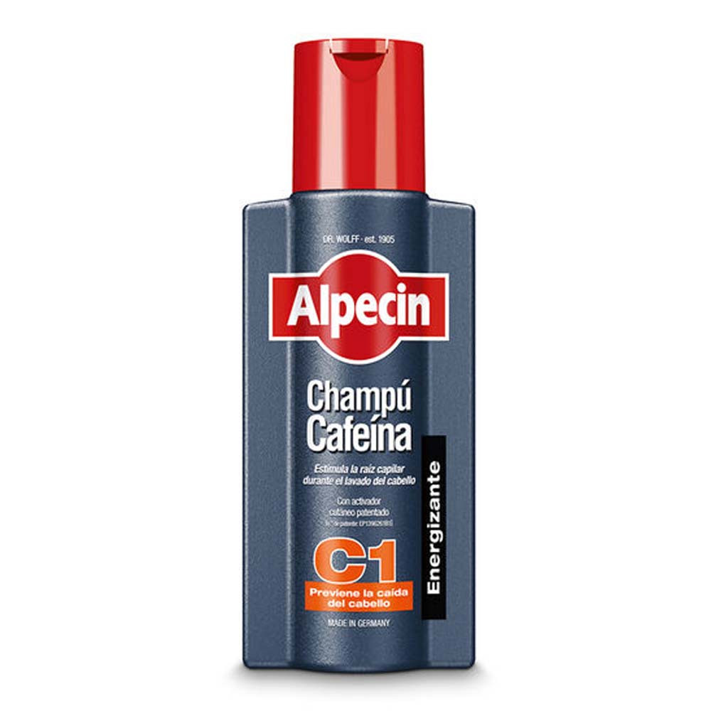 Шампунь із кофеїном проти випадіння волосся C1 Caffeine XXL Alpecin, 375 мл 