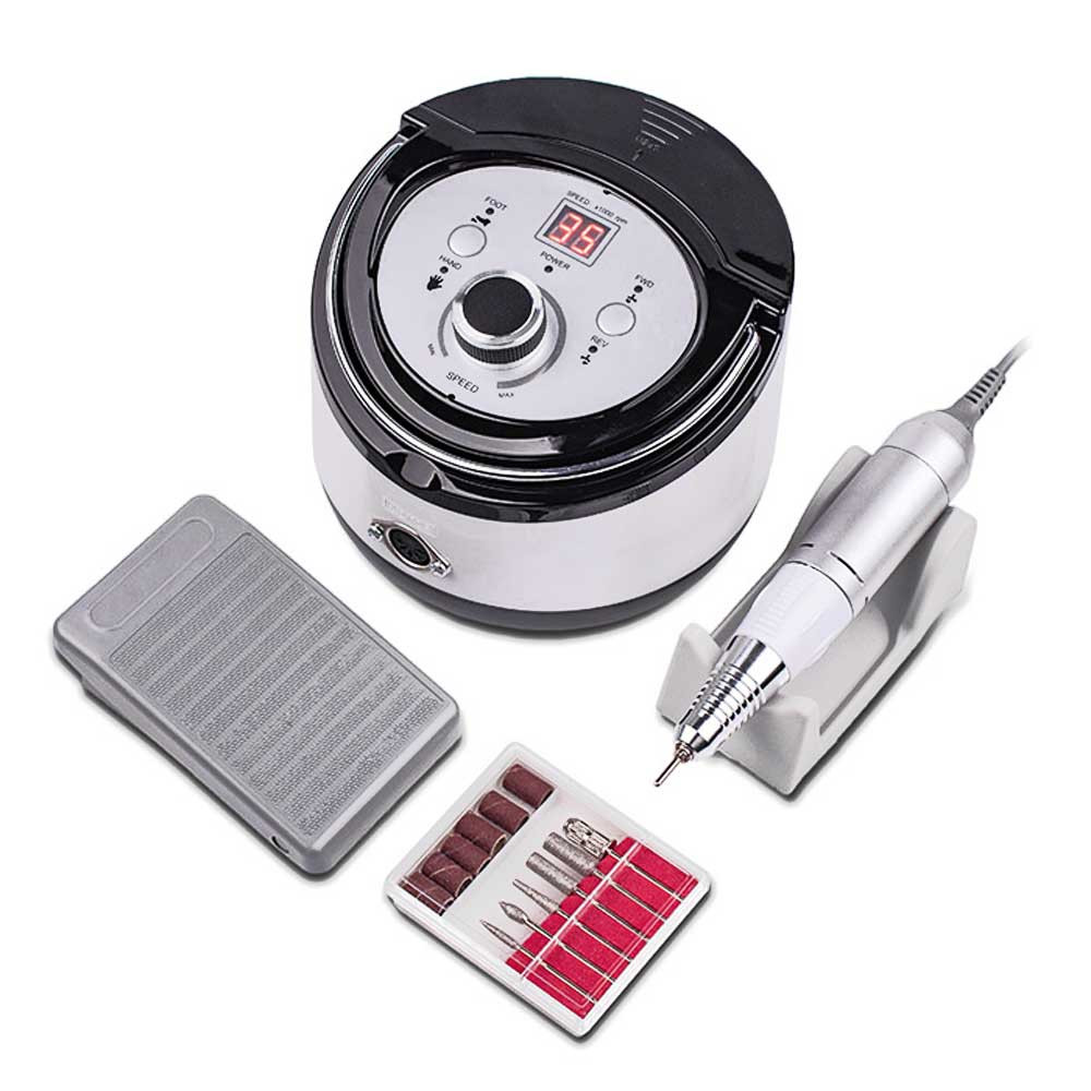 Фрезер для маникюра ZS 606 65 Вт 35 000 об/мин. Nails Plus,белый