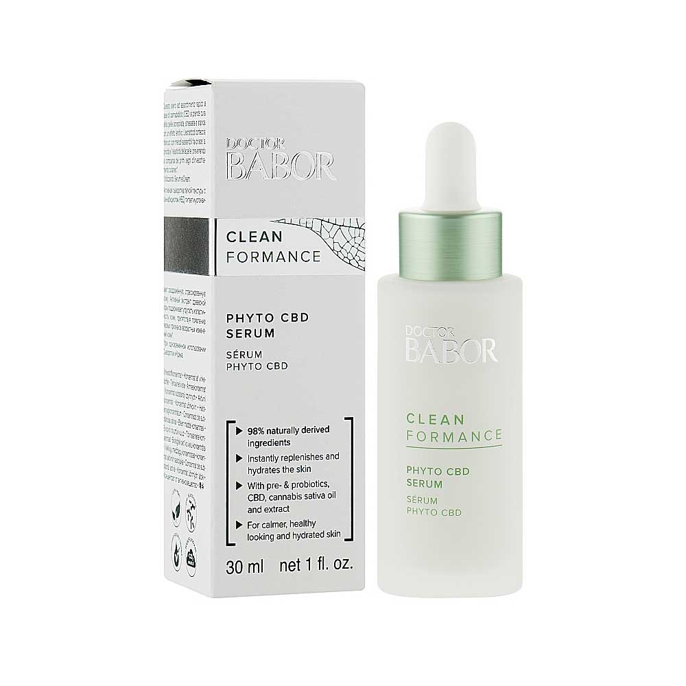 Заспокійлива сироватка Doctor Babor Clean Fornance Phyto CBD Serum 50 мл Babor  Фото 2 