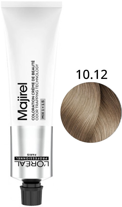 Крем-краска для волос стойкая 10.12 Majirel L’Oreal Professionnel, 60 мл