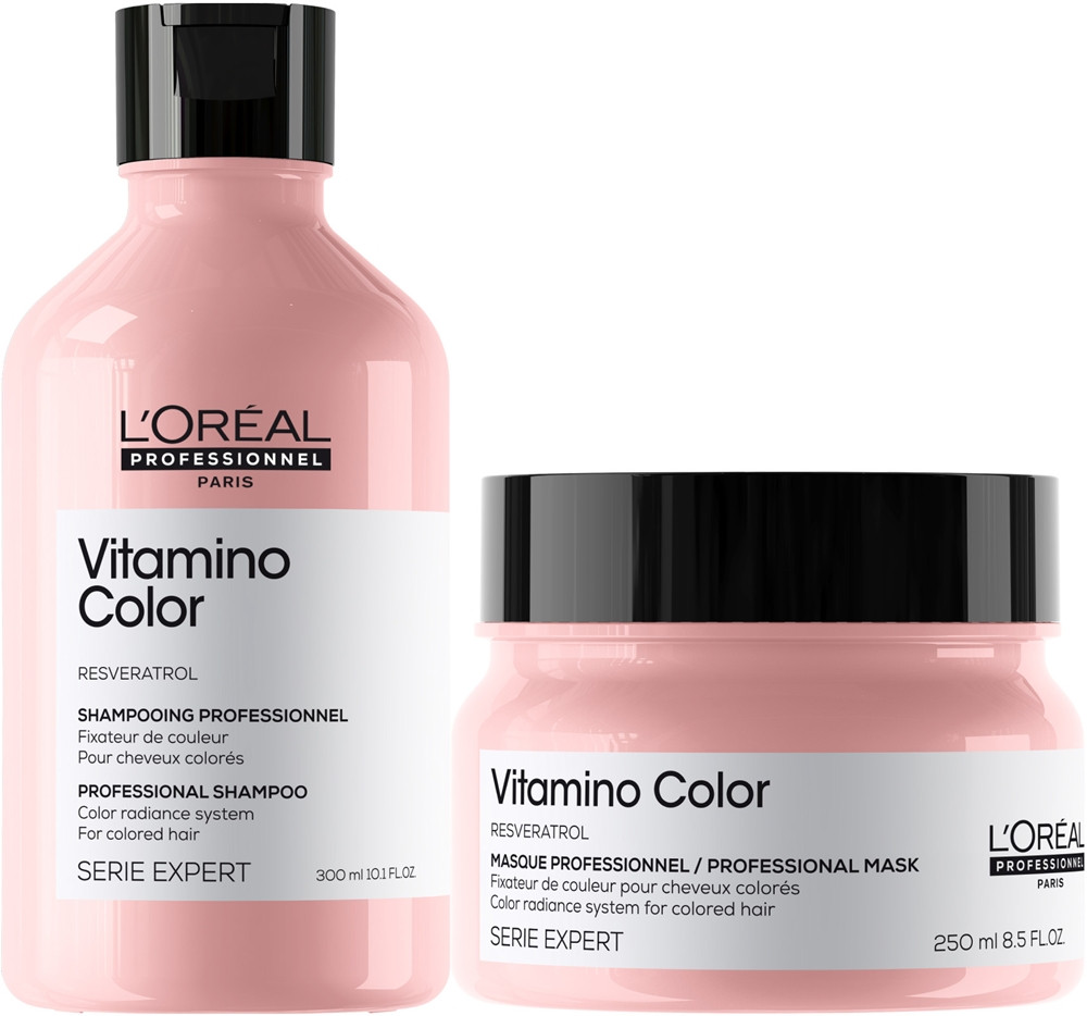Набір шампунь та маска для волосся Vitamino Color 2025 L’Oreal Professionnel, 300 мл/250 мл Фото 2