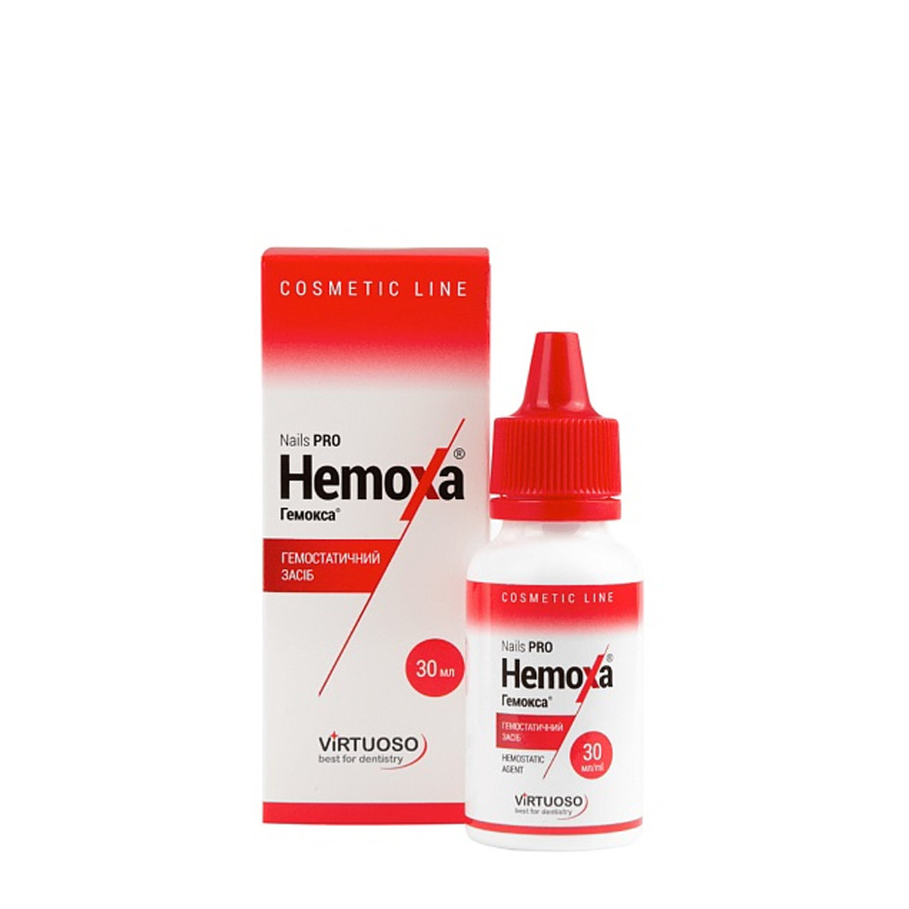 Кровоспинна рідина Hemoxa Nails Pro, 30 мл