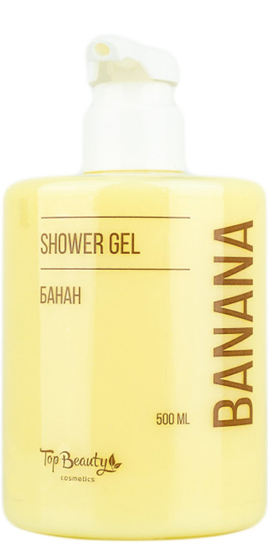 Гель для душу Банан Top Beauty, 500 мл