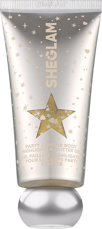 Гель-гліттер для обличчя та тіла голографічний Silver Top Beauty, 50 мл