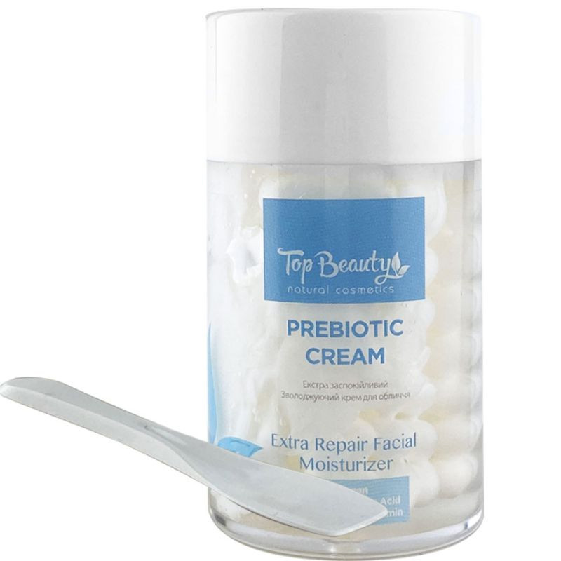 Крем для лица экстрауспокаивающий увлажняющий Prebiotic Cream Top Beauty, 100 мл  Фото 3 
