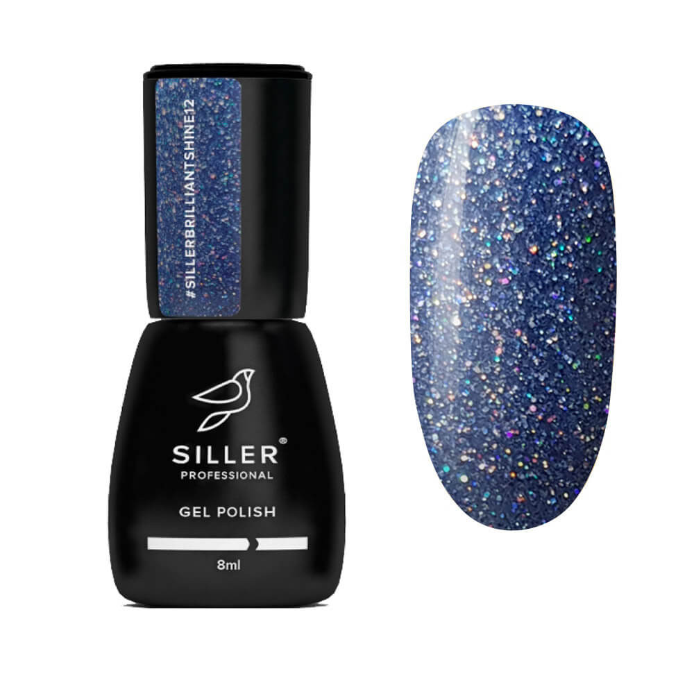 Гель-лак Brilliant Shine №12 Siller, 8 мл