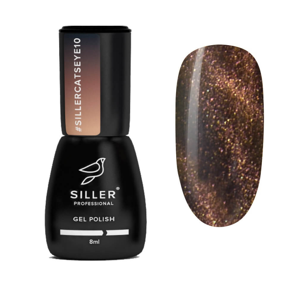 Гель-лак Cat Eye №010 Siller, 8 мл