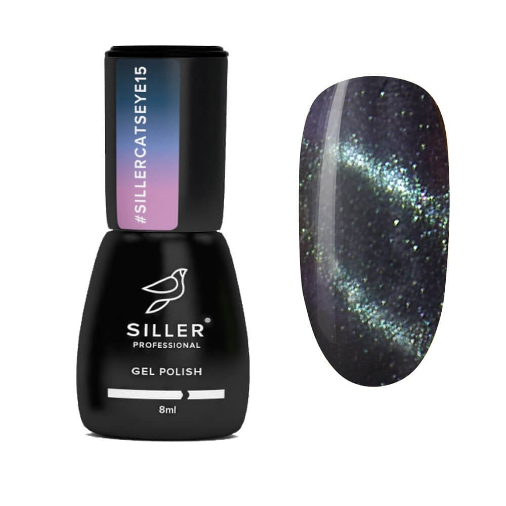 Гель-лак Cat Eye №015 Siller, 8 мл