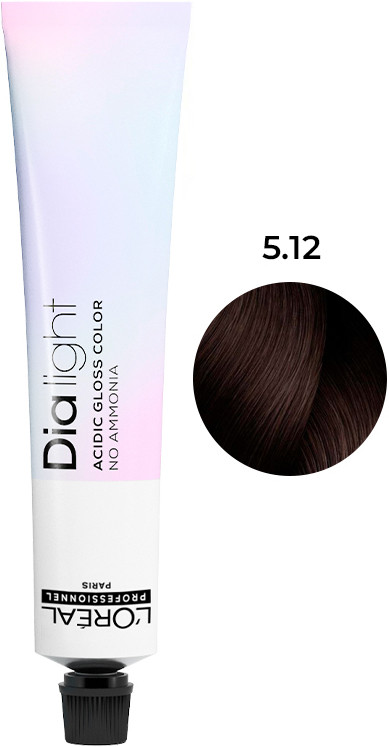 Гель-крем фарба DIA Light  5.12 50 мл L’Oreal Professionnel Paris