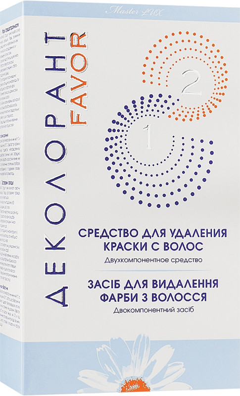 Деколорант двухфазный Supermash Master Lux Favor 2x200 мл на beauty-prof.com Фото 2 Деколорант двухфазный Supermash Master Lux Favor 2x200 мл Фото 2