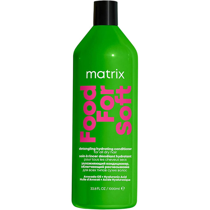 Кондиціонер для зволоження та полегшення розчісування волосся Food For Soft Matrix 1000 мл
