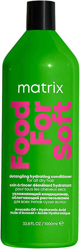 Кондиционер для увлажнения и облегчения расчесывания волос Food For Soft Matrix 1000 мл