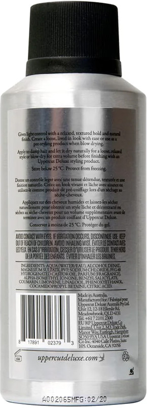 Солевой спрей Sea Salt Spray Uppercut, 150 мл   Фото 2 