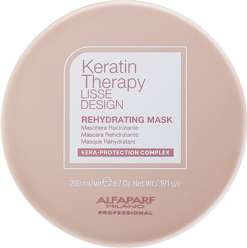 Маска для волосся з кератином Keratin Therapy Lisse Design Mask Alfaparf, 200 мл