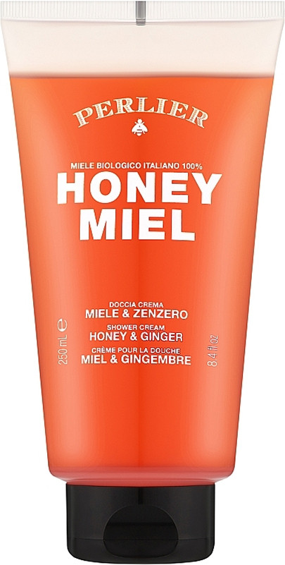 Гель для душа Honey Miel Bath Cream Honey & Ginger Perlier, 250 мл