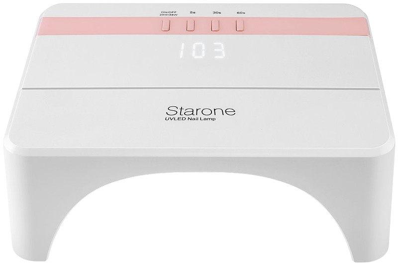 LED/UV Лампа STAR 1 гибридная (с дисплеем) персик-белая 48 Вт на beauty-prof.com LED/UV Лампа STAR 1 гибридная (с дисплеем) персик-белая 48 Вт