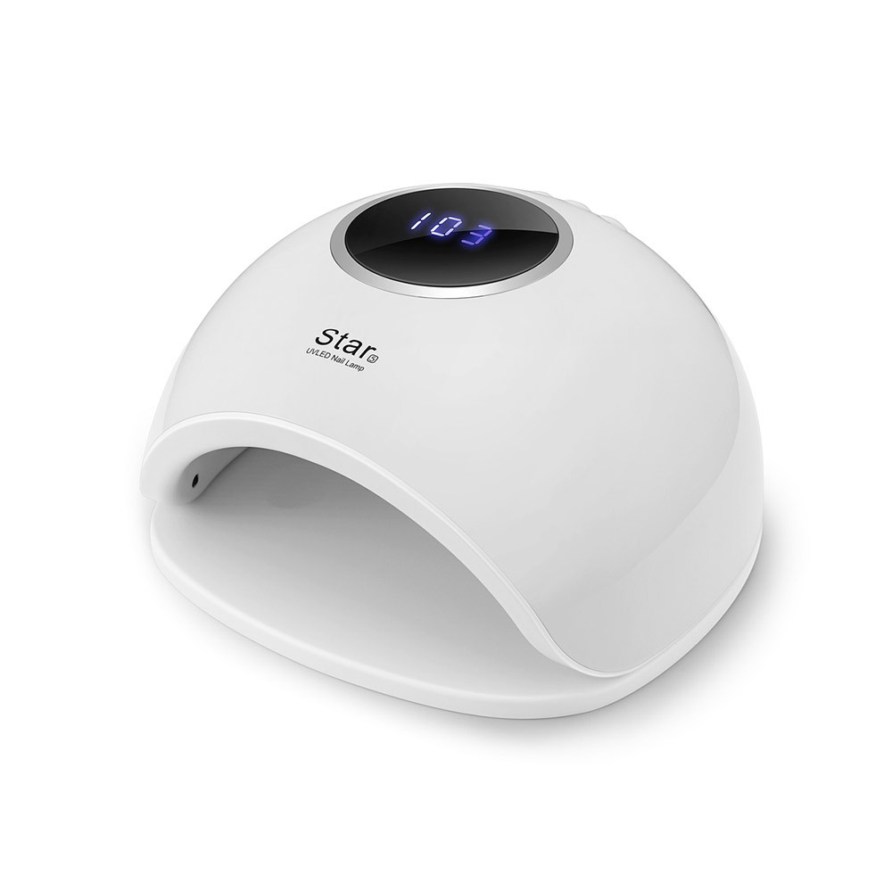 LED/UV Лампа STAR 5 гибридная (с дисплеем) белая 48 Вт*