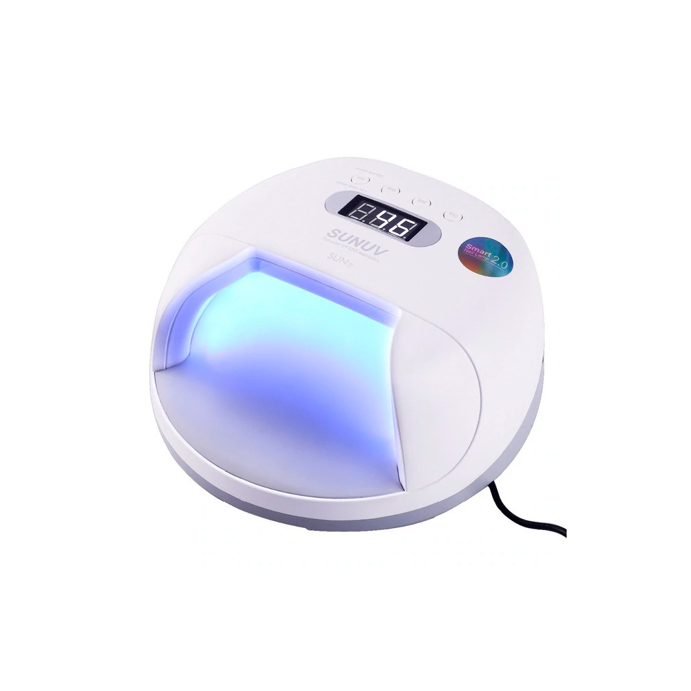 LED/UV Лампа SUN-7 гибридная (с дисплеем) белая 48 Вт на beauty-prof.com Фото 2 LED/UV Лампа SUN-7 гибридная (с дисплеем) белая 48 Вт Фото 2